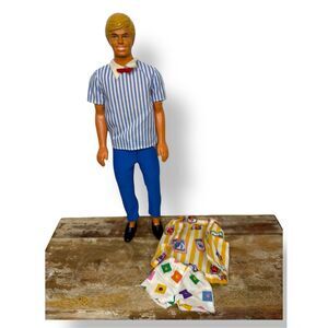 Vintage Barbie Ken Doll with Clothing 1983 Mattel